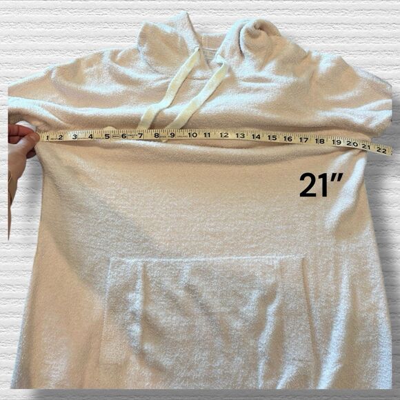 Barefoot Dreams - CozyChic Lite Women's Pullover Hoodie in Pink Size Small - Picture 5 of 7